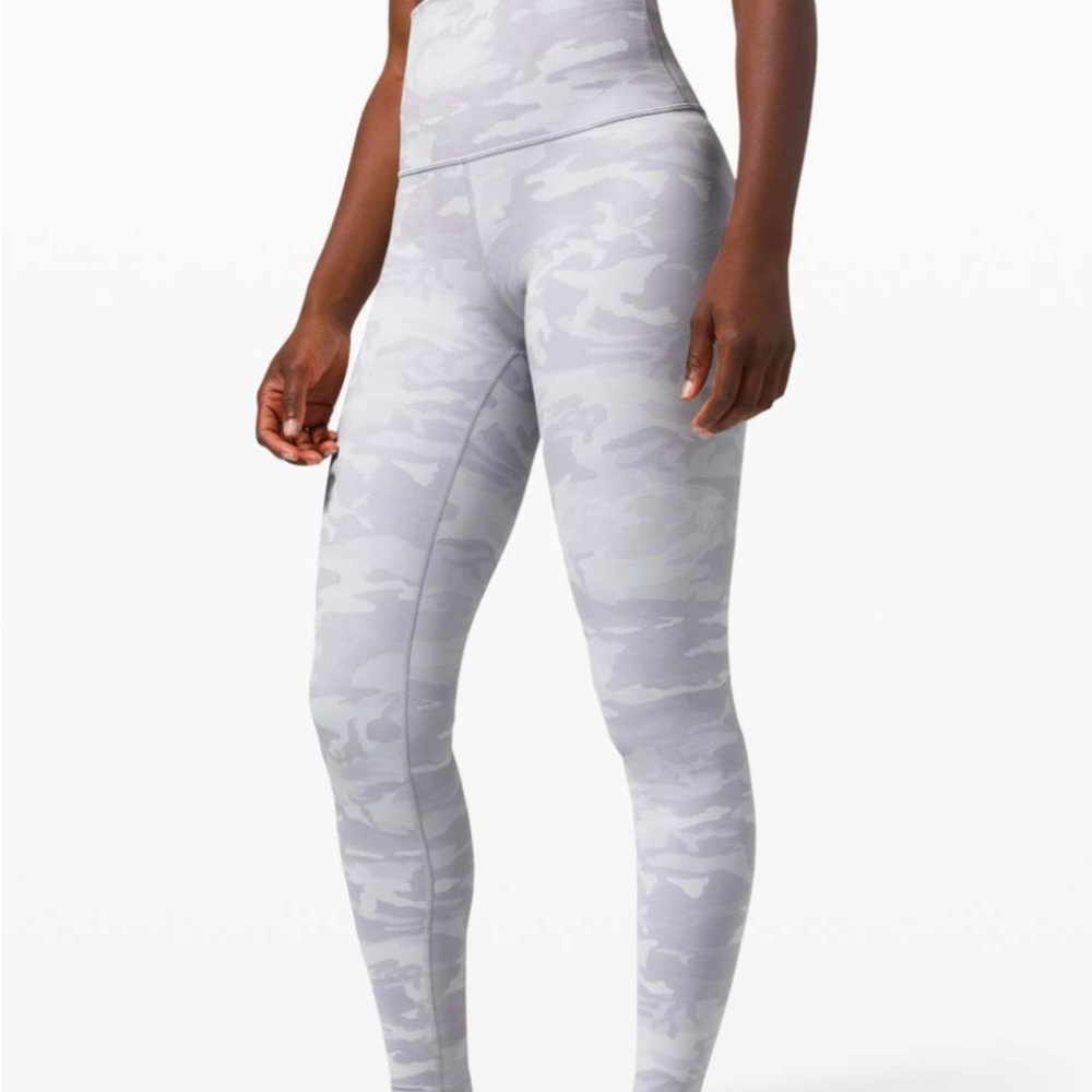 Lululemon white camo leggings